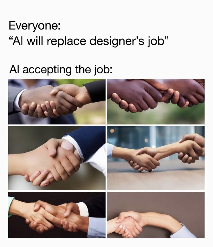AI will replace designer's job