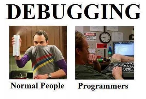 Debugging normal people and programmers