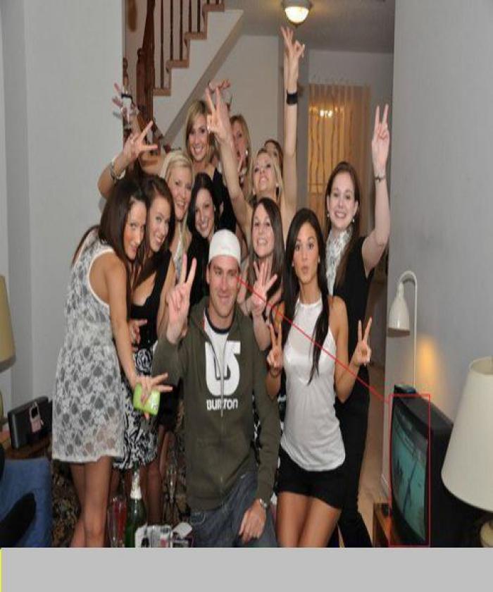 Definitely He is gay between girls