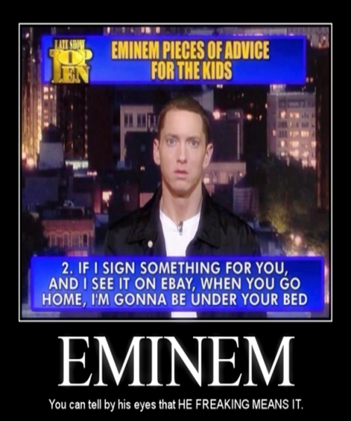 Eminem Pieces Of Advice For The Kids