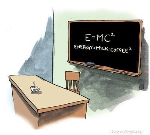 energy milk coffee