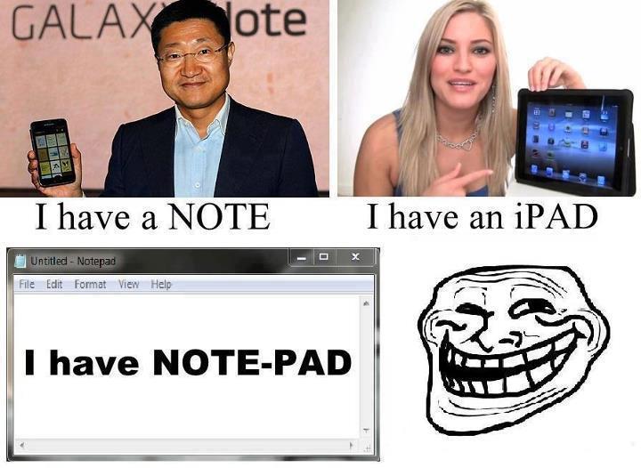 i have note pad