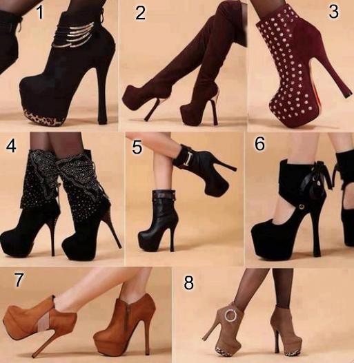 ladies heel collection  