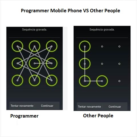 Programmer Mobile Phone VS Other People 