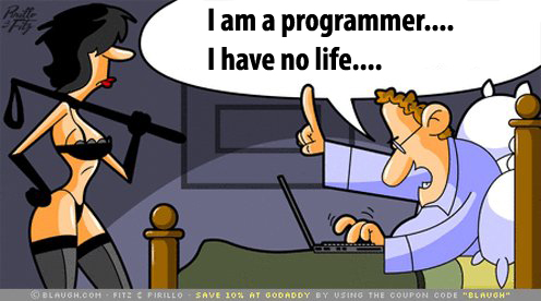 programmer no life