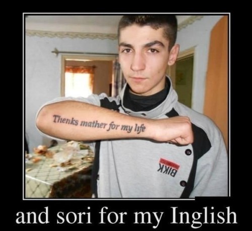 Sori For My Inglish