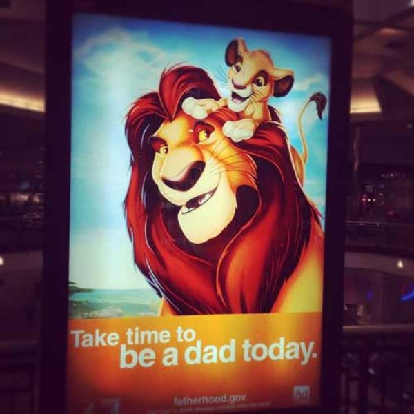 Take time to be a dad today