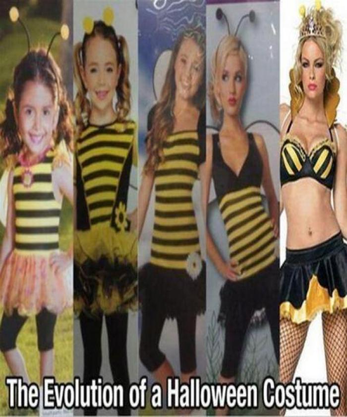 The Evolution of a halloween costume