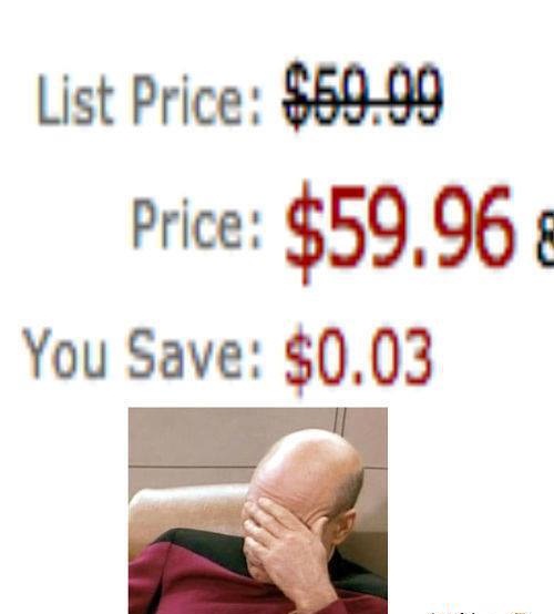 you save $